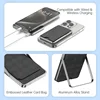 With Stand Card Bag Power Bank 5000mAh For IPhone 16 15 14 Pro Max with Holder Power Bank Magnetic Battery 3