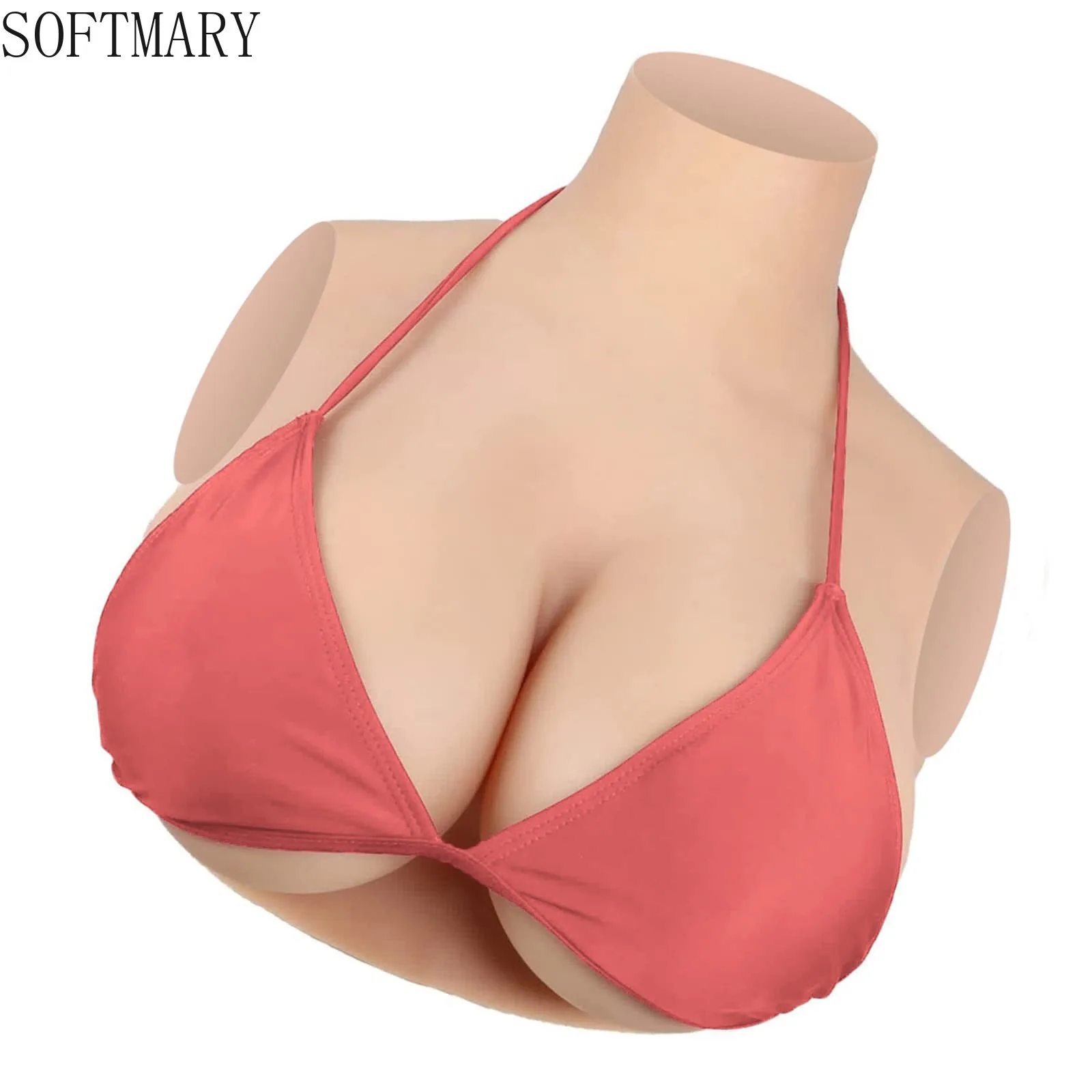 

SOFTMARY Silicone Breastplate Fake Boobs Fake Breasts Forms B-I Cup Breast Plates Transgender Cosplay Drag Queen Sexy Cosplays