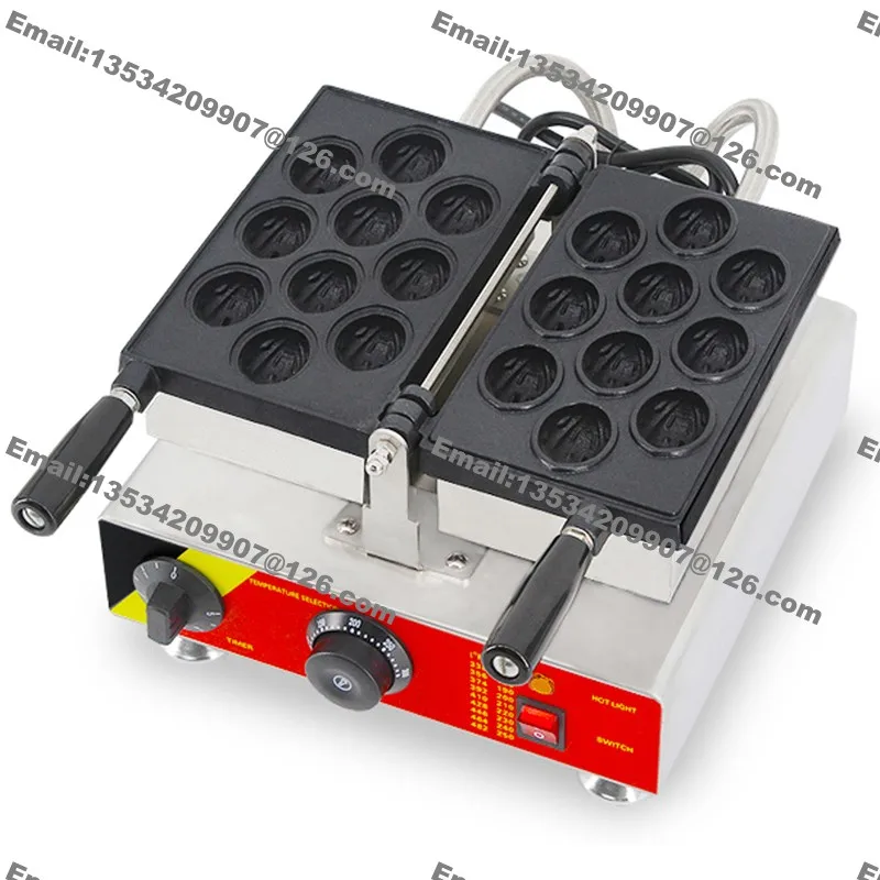 CommercialUseNonstick110v220vElectricWalnutShapedWaffleMaker