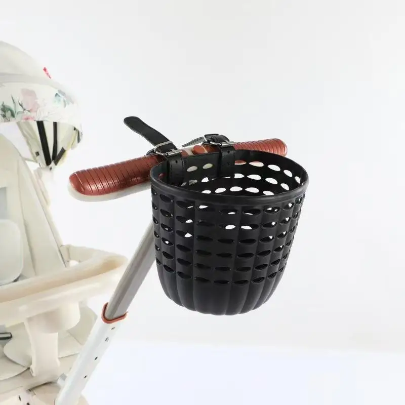 Durable Kids' Bicycle and Scooter Storage Basket with Adjustable Straps