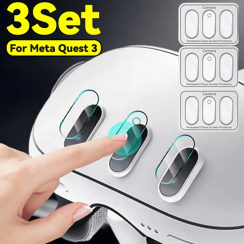 Tempered Glass HD Transparent Anti-Scratch VR Lens Protector Film