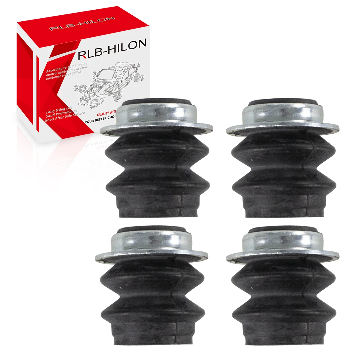 4Pcs Bellow brake caliper guide for Toyota Hiace coummter&Grandia GL