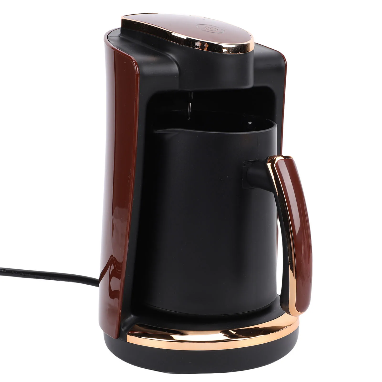 מכונת קפה טורקית 110V 550W 250ML כוס אחת חשמלית עם כוס להכנת משקאות חמים בבית