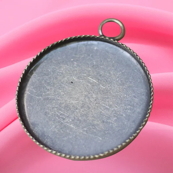 

200pcs 13*18 mm double lace gem tap stones copper plating qing ancient tray