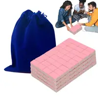 Mini Travel Mahjong Set Durable Colorfast Mini Game Set No Odor Travel Game Set Includes Table Legs For Travel 1
