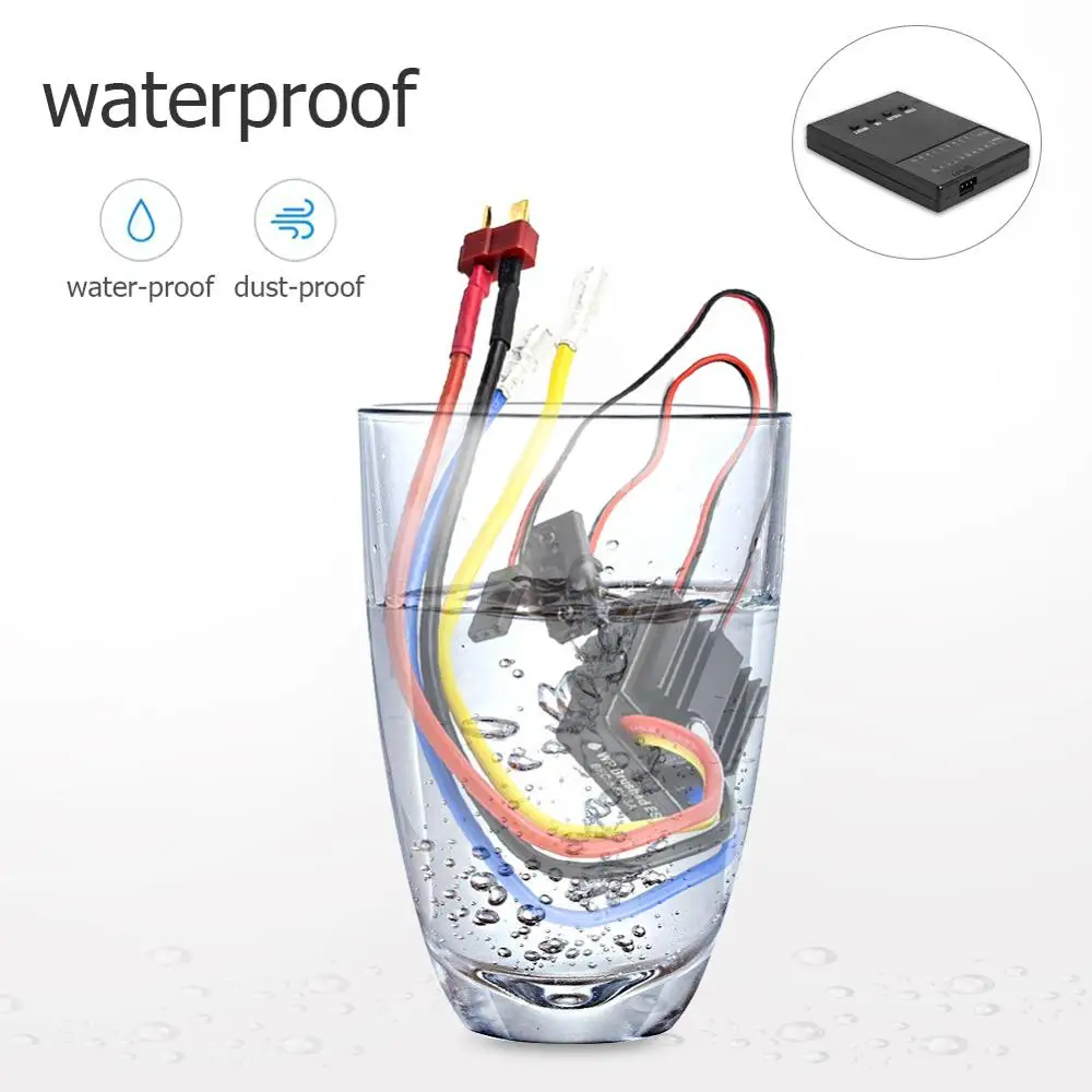 ESC Brushless регулатор 80A 2-3S Lipo за RC 1/8 1/10