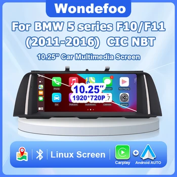 Pantalla estéreo inalámbrica CarPlay Android Auto de 10.25'' estilo original para BMW Serie 5 F10 F11 2011-2016, radio para coche, reproductor multimedia GPS, Autolink, Airplay, Mirror Link 1