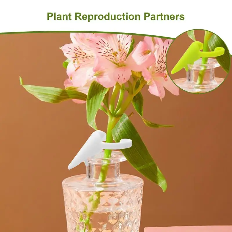 Plant Propagation Holder Single Stem Propagation Stands Plant Nurturing Decorative Supports for Sprouts Stems Shoots Vines