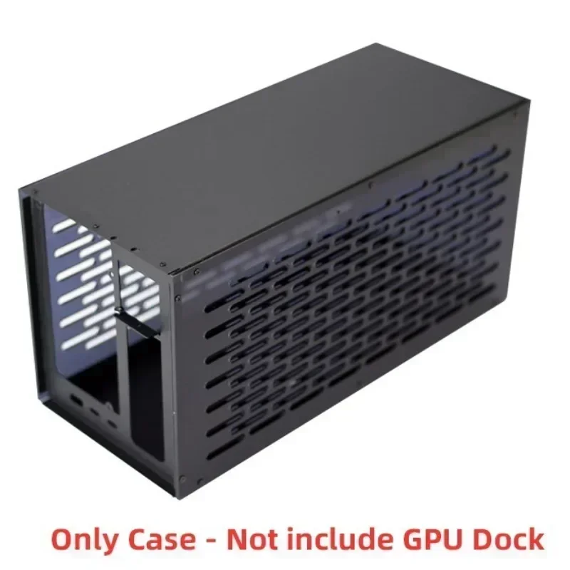 TH3P4G3 썬더볼트 호환 케이스 GPU 도크 외장 그래픽 카드 금속 프레임 아크릴 플레이트 ATX SFX FLEX(1U) 파워 서플라이용