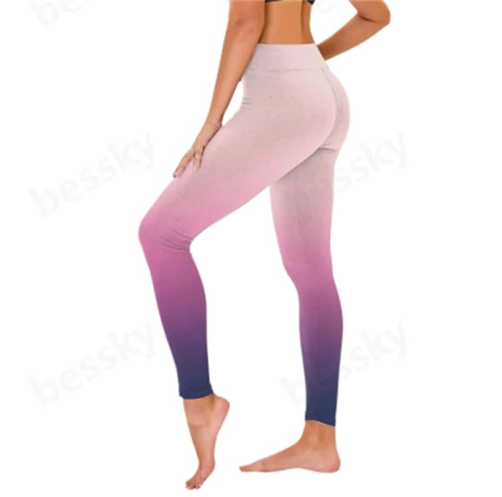 Leggings casual senza cuciture da donna Pantaloni attillati per esercizi Collant da corsa per palestra Abbigliamento sportivo dalla vestibilità comoda - immagine 6