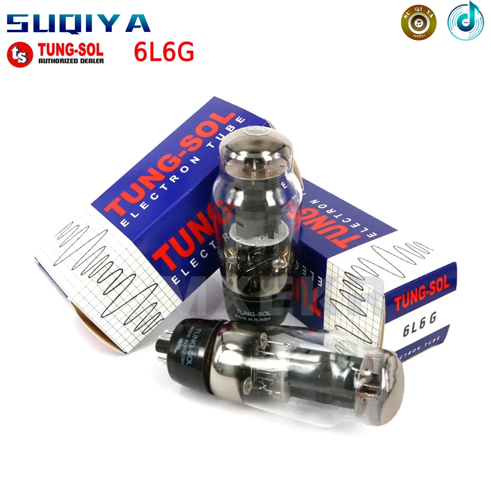 

TUNG-SOL 6L6G 6L6 Vacuum Tube Audio Valve Replaces 5881 6P3P 6L6 Tube Amplifier Kit DIY Amp Factory Test And Match Genuine