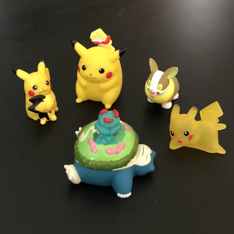 Pokemon tipo normal munchlax, figura de ação bonitinha para enfeite -  AliExpress