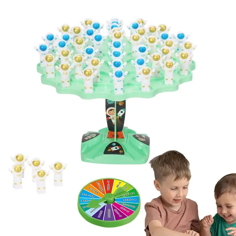 

Balancing Tree Game astronauts Balance board game Parent child Interactive Tabletop Game educational Learning Toy for kids gift