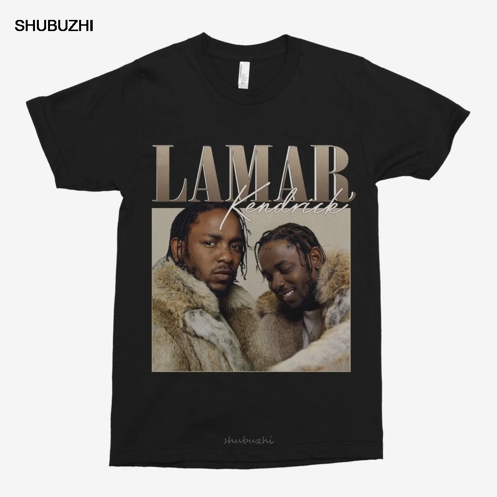 

Винтажная Черная Мужская футболка Kendrick Lamar 90s