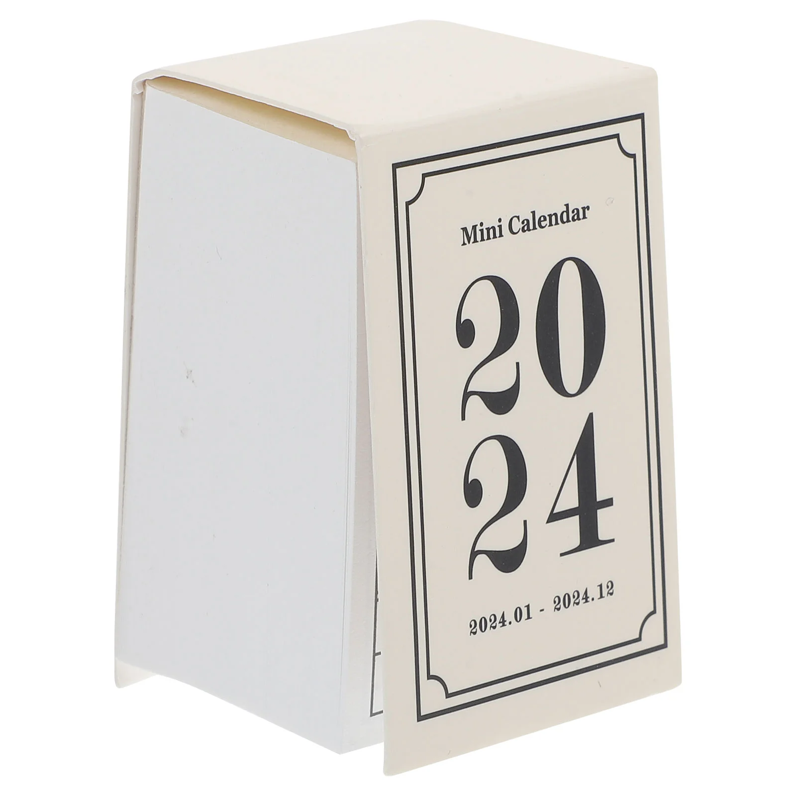 

Mini Desk Calendar Daily Tabletop Tearable Clear Printing Schedule Planning Delicate