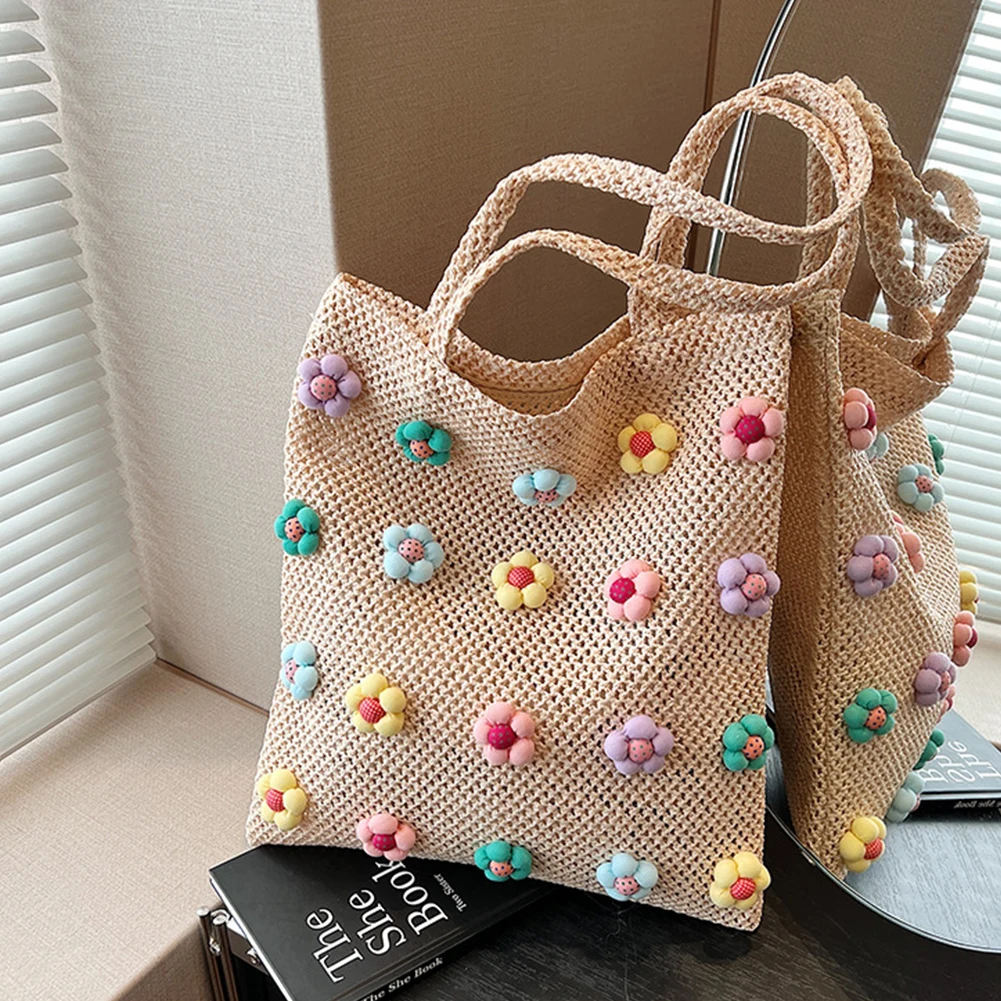 Mini Purse Handmade Fabric Tote Bag For Women Full Lining Shoulder