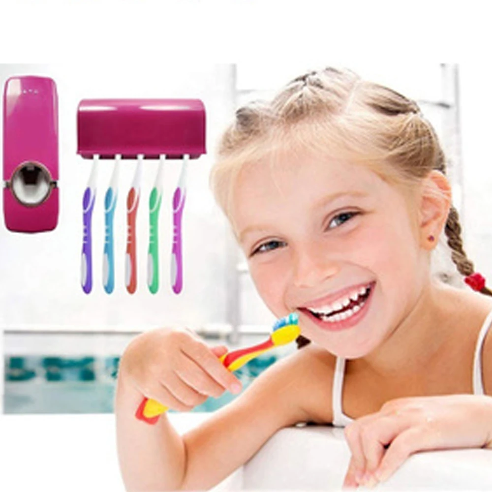 Home Bathroom Toothbrush Spinbrush Wall Mount Suction Holder Rack Hanging Harger 