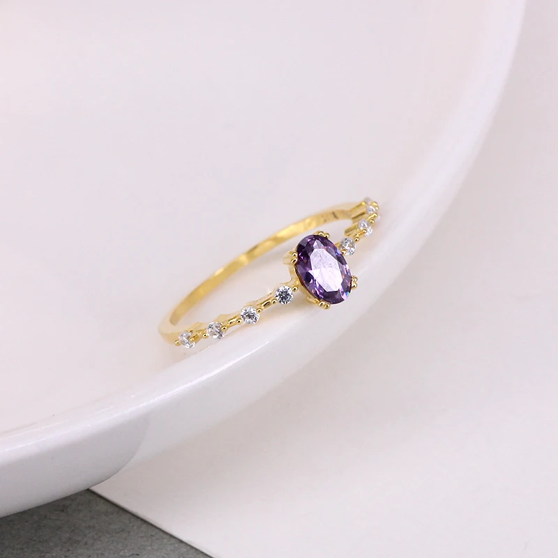 Silver Gold Rings for Women Jewelry Wedding Rings for ROXI