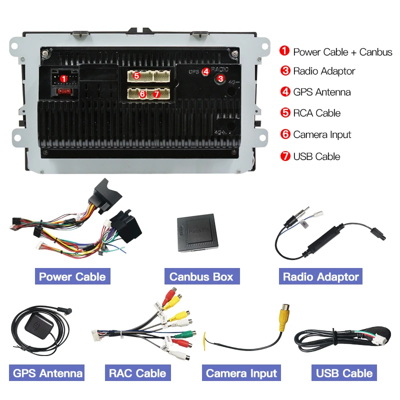 Android Radio Car Player For Volkswagen Amarok Caddy EOS GPS Auto Stereo Audio Headunit DSP Carplay Autoradio Multimedia BT Wifi car stereo