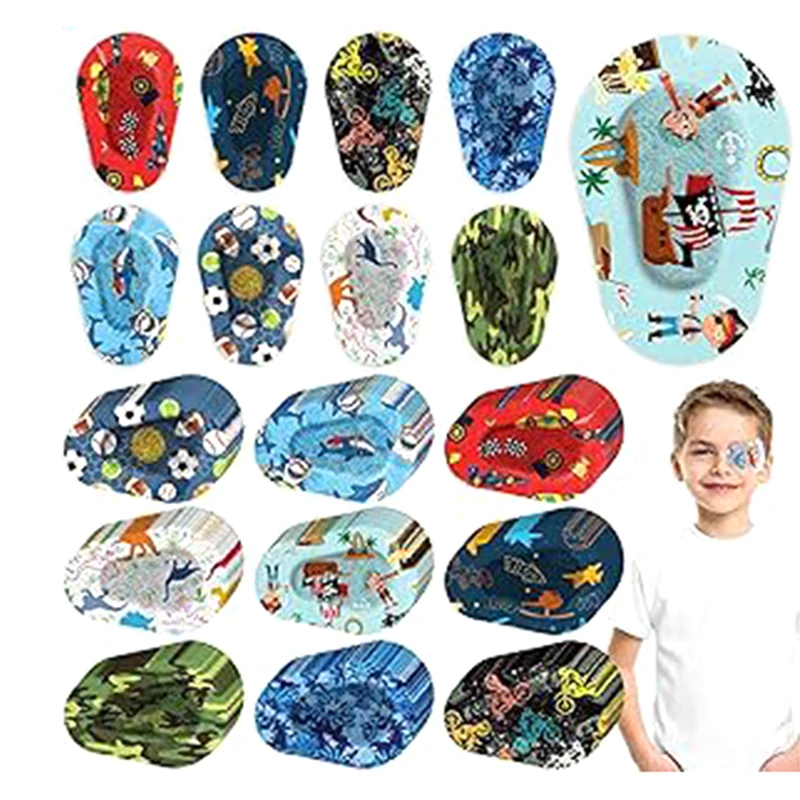 5 PCS Protect Eyesight For Kids Vision Care Hot New Amblyopia Eye Patch Adhesive Eye Patches Medical Sterile Eye Pad 4