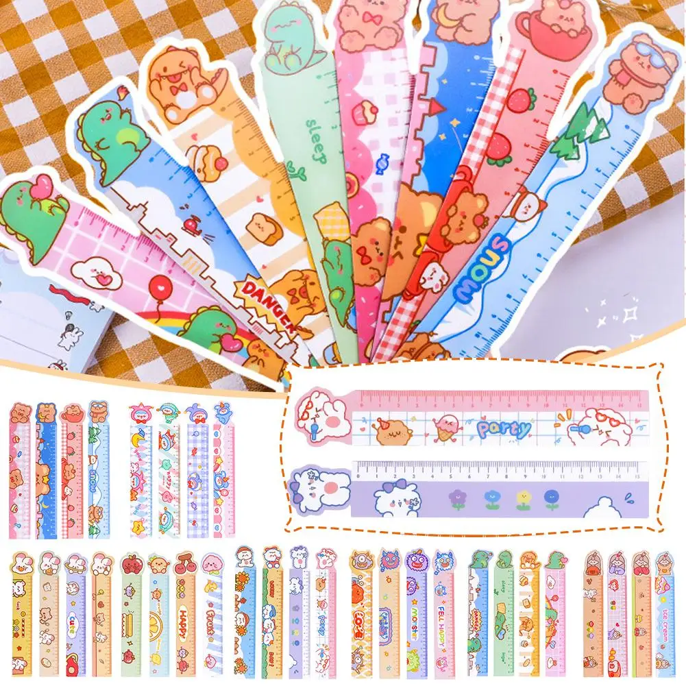 

Cute Cartoon Animal Soft Ruler Student Measurement Not Break Flexibility To Various Styles Tool Office Easy Stationery Scho M7J9