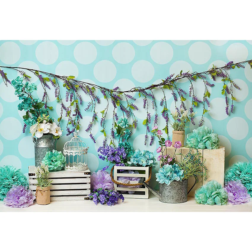 Mehofond Nature White Wall Photography Background Spring Green Grass Floral Scenic Baby Shower Birthday Backdrop Photo Studio photo backdrop