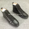 Men's and Women's Black Versatile Training Shoes Round Toe Lace-Up Flat Comfortable Sneakers Spring Autumn Fashion Concise Style 6