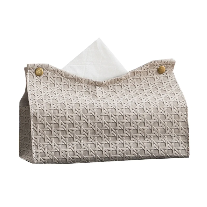 Tissue Box Tissue Holder Tissue Dispenser Napkin Holder for Bathroom Office C6UE
