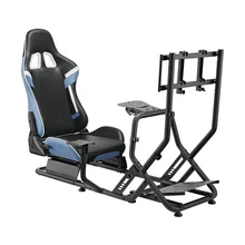  LRS09-BS03 Premium Game Seat Car Gaming Driving Simulator Racing Simulator Cockpit with Single  Mount 
