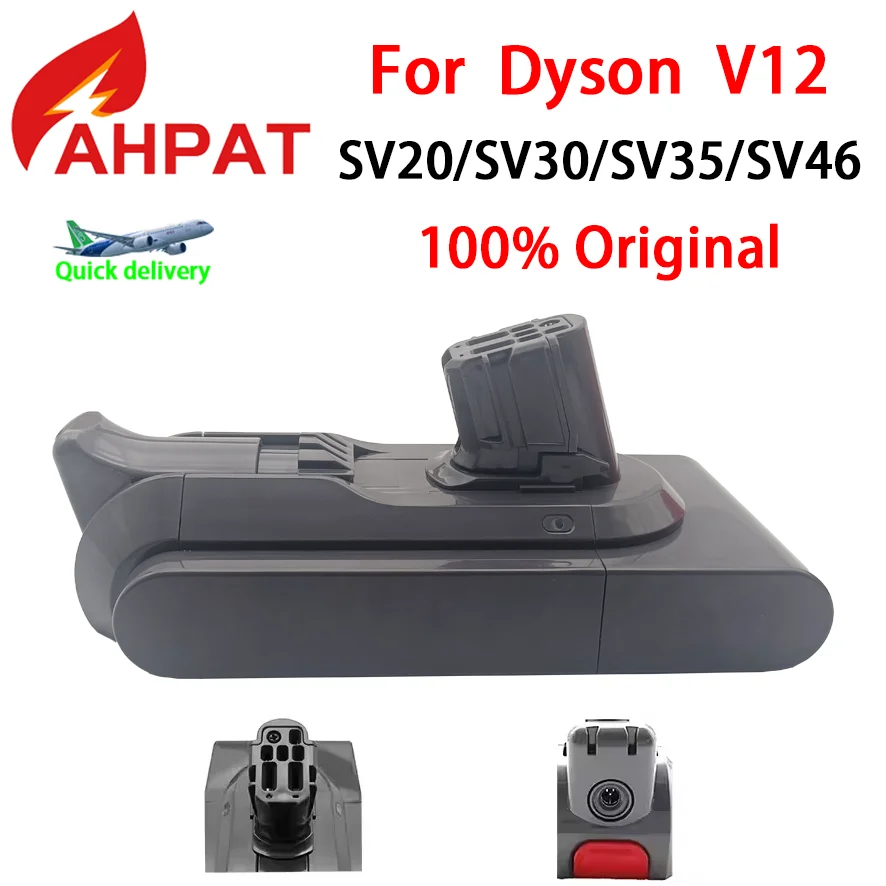 NEW 25.2V 3000-12800mAh Battery for Dyson V12 Detect Slim Cordless SV20, SV30, SV35, SV46 Vacuum Cleaner Fit