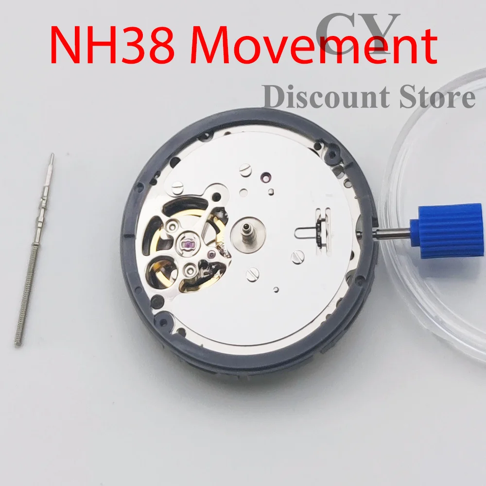 Mechanical Watch Movement NH38 Movement Mod Series Automatic High Accuracy Parts Twenty-four Jewels NH38 Movement Watch Movement