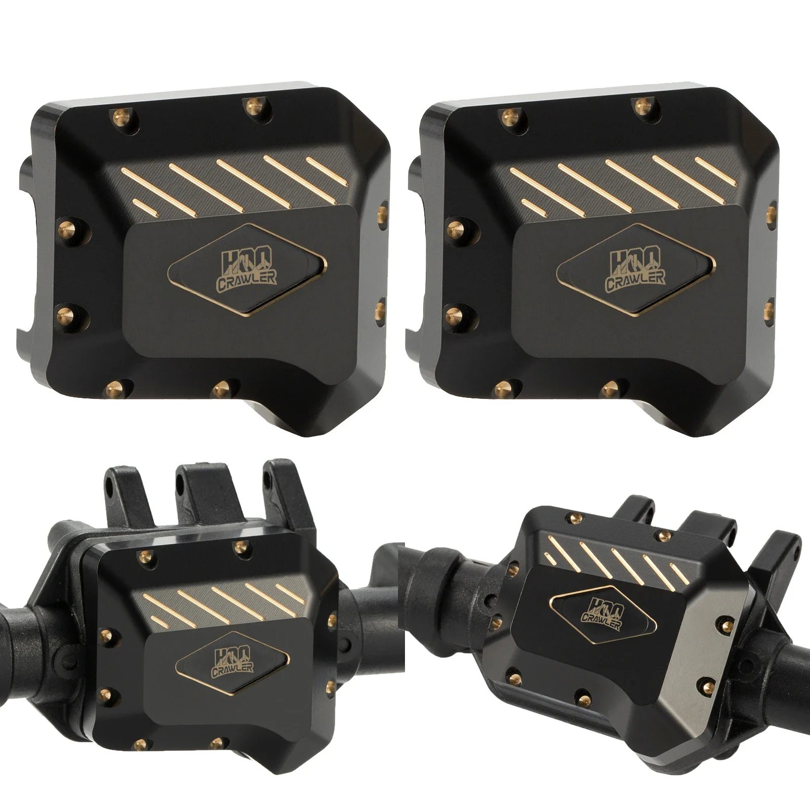 Vue de dessus du Buggy RC Crawler 4x4 tout terrain vert avec détails des suspensions, achetez votre voiture radiocommandée pas cher.