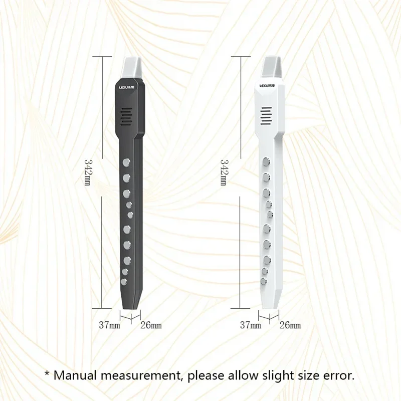Mini Saxophone Flute Built-in Battery Pocket Simulated Sax Music Electronic Wind Instrument With Several Hours Operation Time
