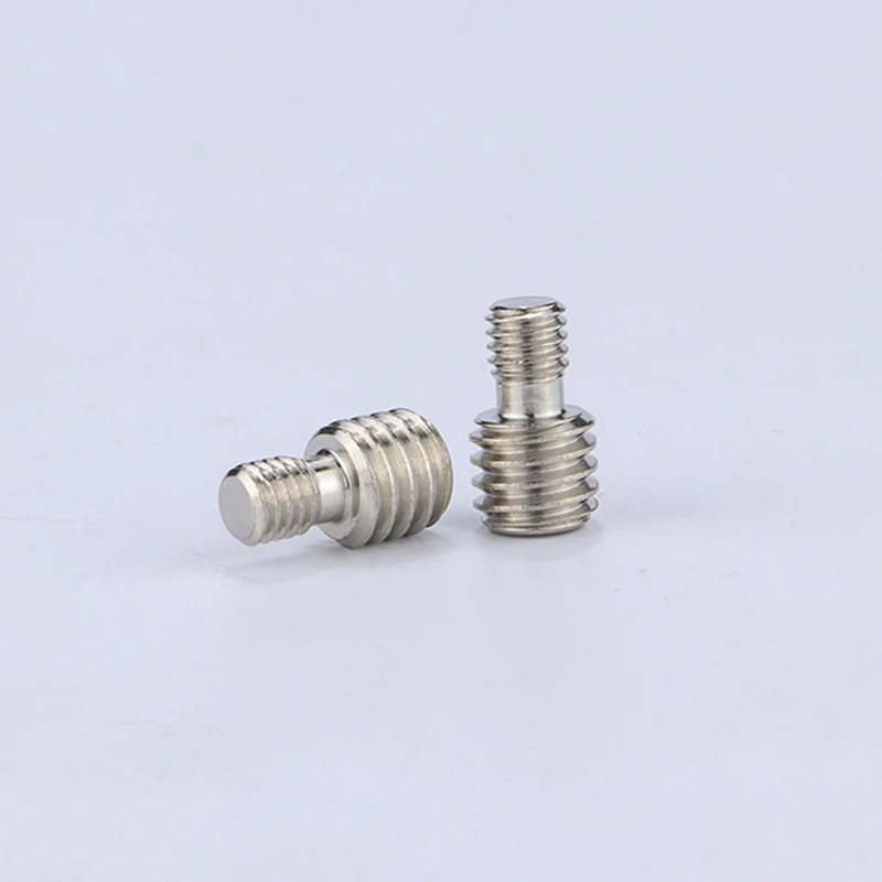 핫세일 M6 1/4 또는 3/8 남성-남성 나사 마운트 어댑터 (카메라 삼각대 카메라 사진 액세서리용)