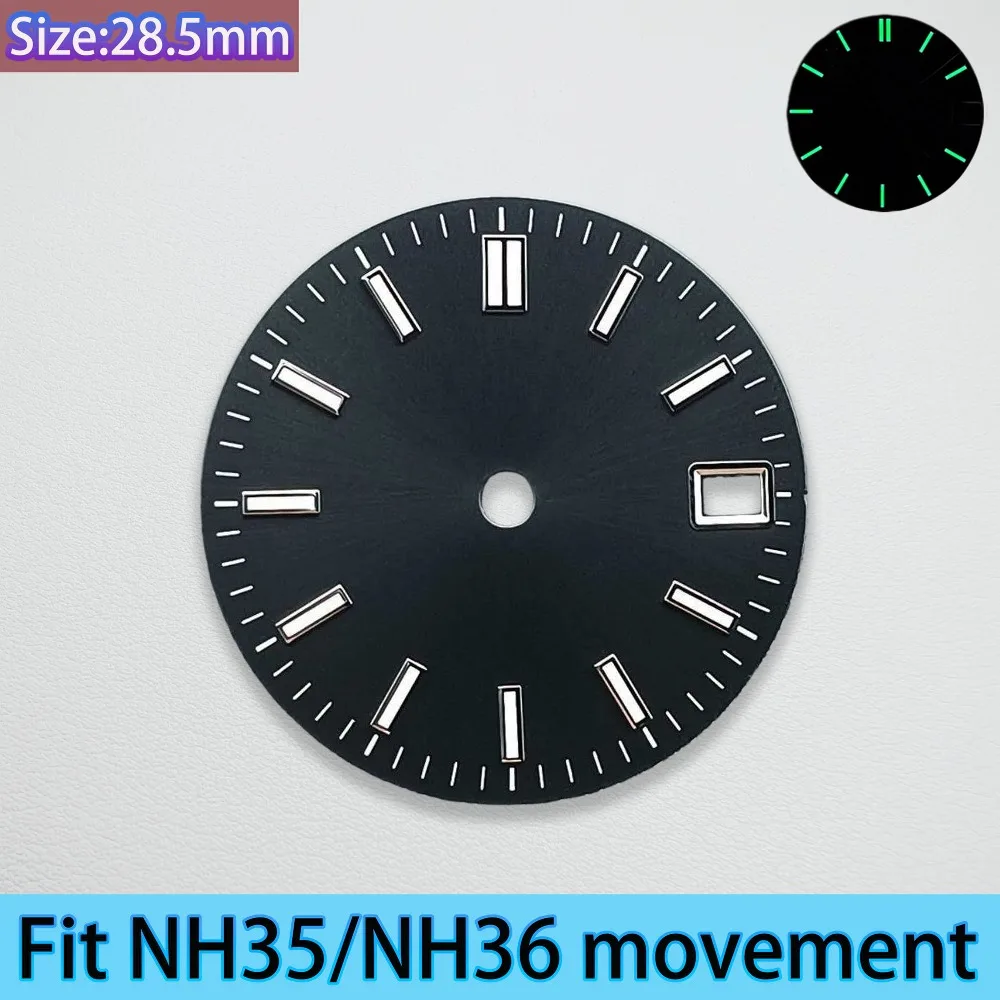 Luminous Multicolor Dial and Hands