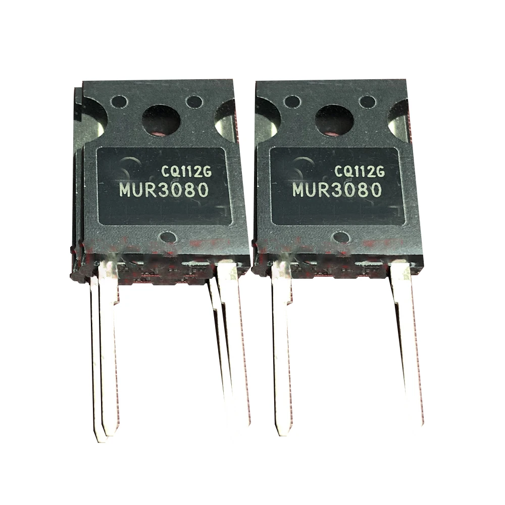 

2 PCS MUR3080 TO-247 ULTRAFAST RECTIFIERS Ultra Fast Recovery Diodes