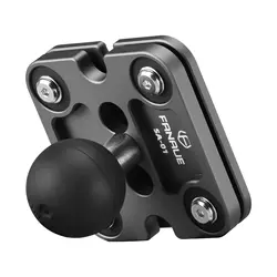 Enhanced Anti-Shock Motorcycle Phone Holder with Ball Mount Attachment (SA-01)