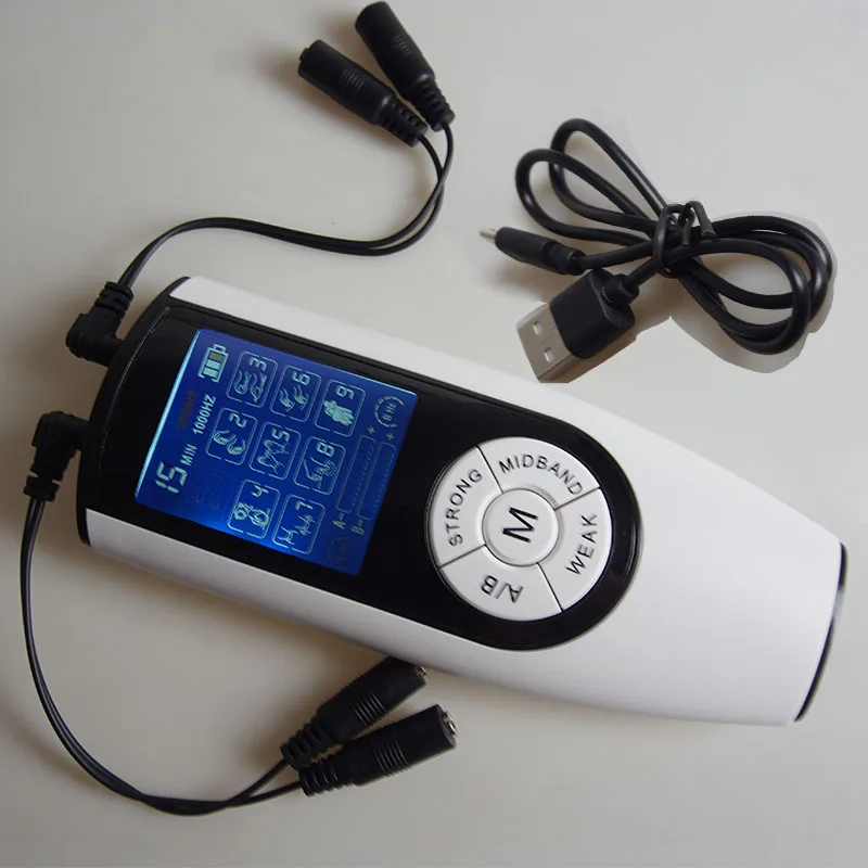 Strongest Electric Shocker TENS Unit Electro BDSM Power Box Electro Sex Toys