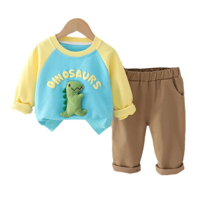 

New Autumn Baby Girl Clothes Suit Children Boys T-Shirt Pants 2Pcs/Sets Toddler Casual Costume Infant Outfits Kids Tracksuits