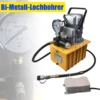 Electric Driven Hydraulic Pump Oil Pressure Pedal 750W Motor Pedal Solenoid Valve Control Mode 290Psi - 10152Psi 4