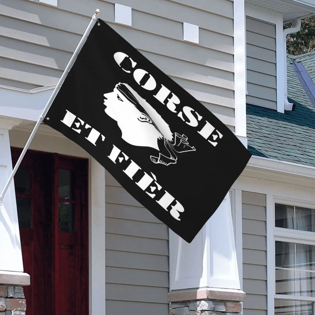 Corse Et Fier Du Au Cinturino Condividi Apprezzamento Per Film Con Bandiere Da Giardino A Tema Film Gioia Cinematografica Decorazione Per Feste All'Ap