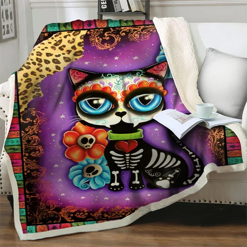 Cartoon 3D Print Dragon Home Bedspread Soft Warm Plush Throw Blankets For Beds Sofa Travel Picnic Blanket Fluffy Qui