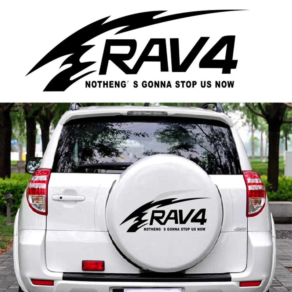 

New Car Sticker Off-Road for Rav4 Spare Tire Decal Creative Racing Sports Car Decal Decoration Door Handle Vinyl Car Accessories