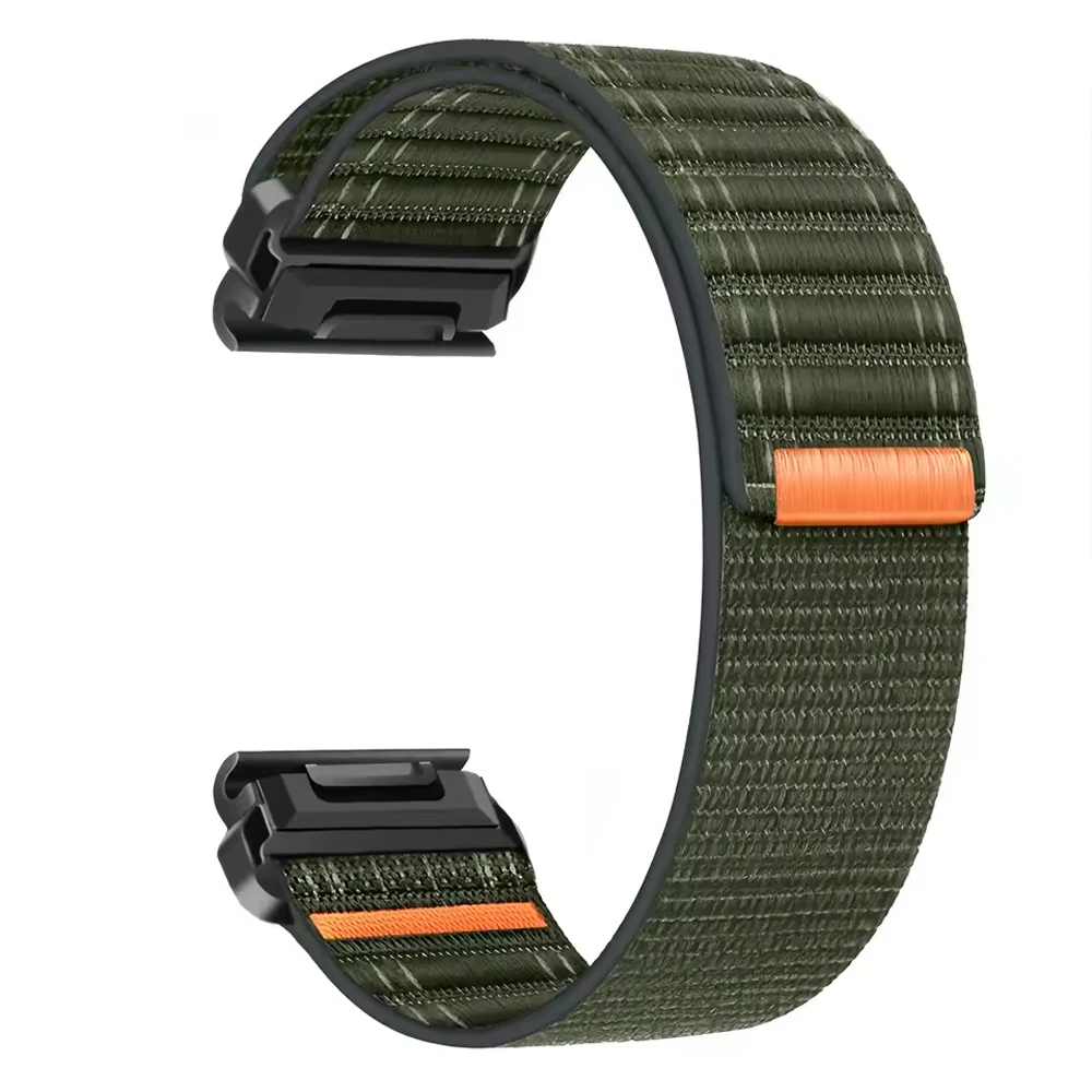 Nylon QuickFit Strap for Smartwatches - 26mm/22mm Adjustable Sport Band