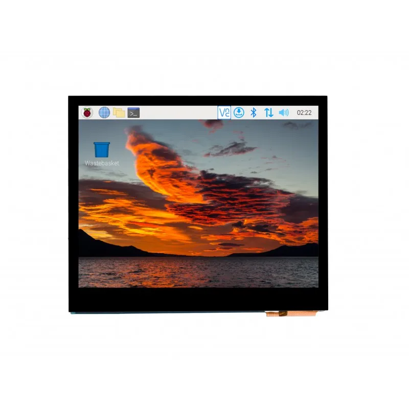 Toque Capacitivo Ips Tela Lcd Display 35 Interface Hdmi e para Raspberry pi 640 × 480 Áudio Jack