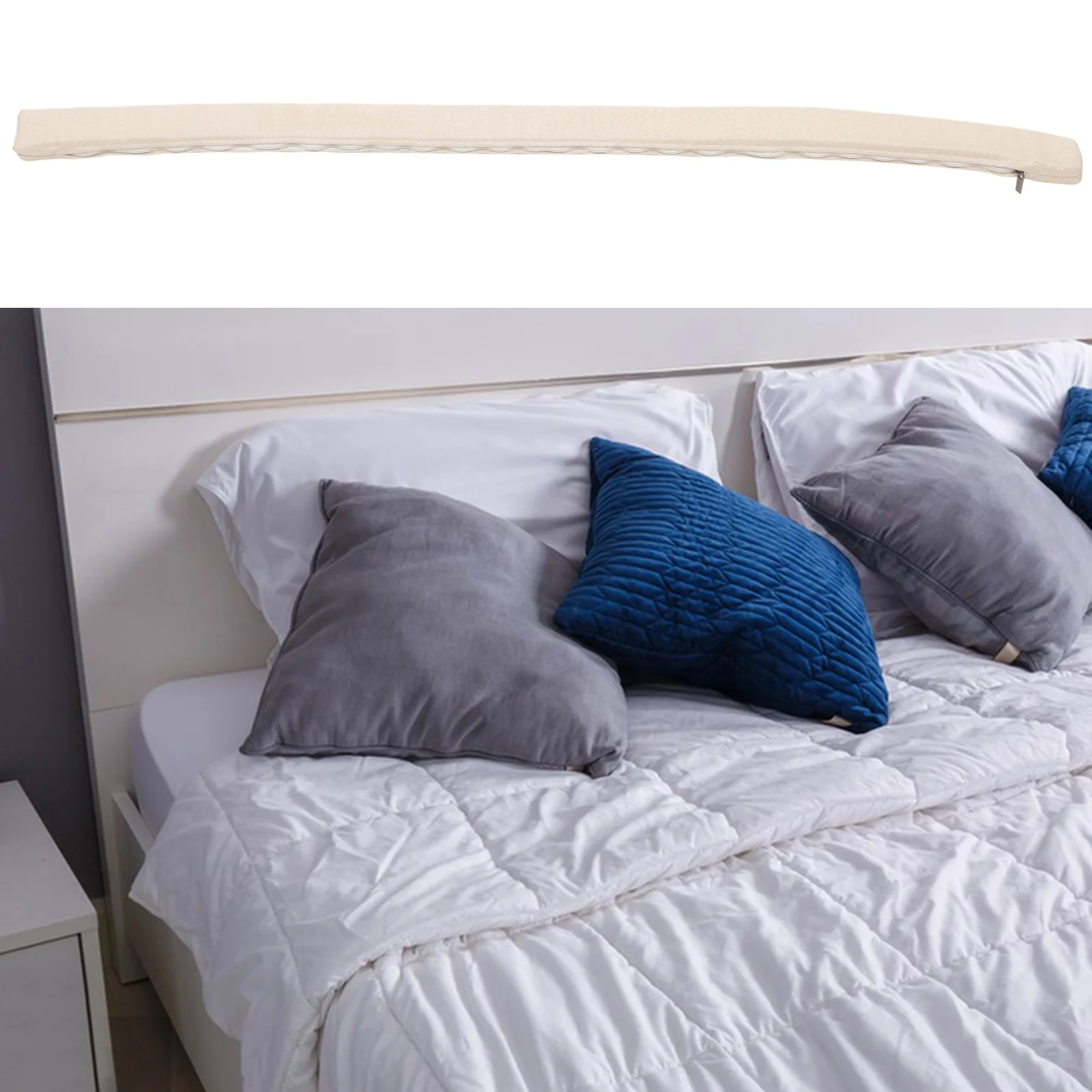 High Density Sponge Bed Gap Filler Mattress Extender Headboard Pillow Safety Rail Bed Gap Cushions Filling For Full Size