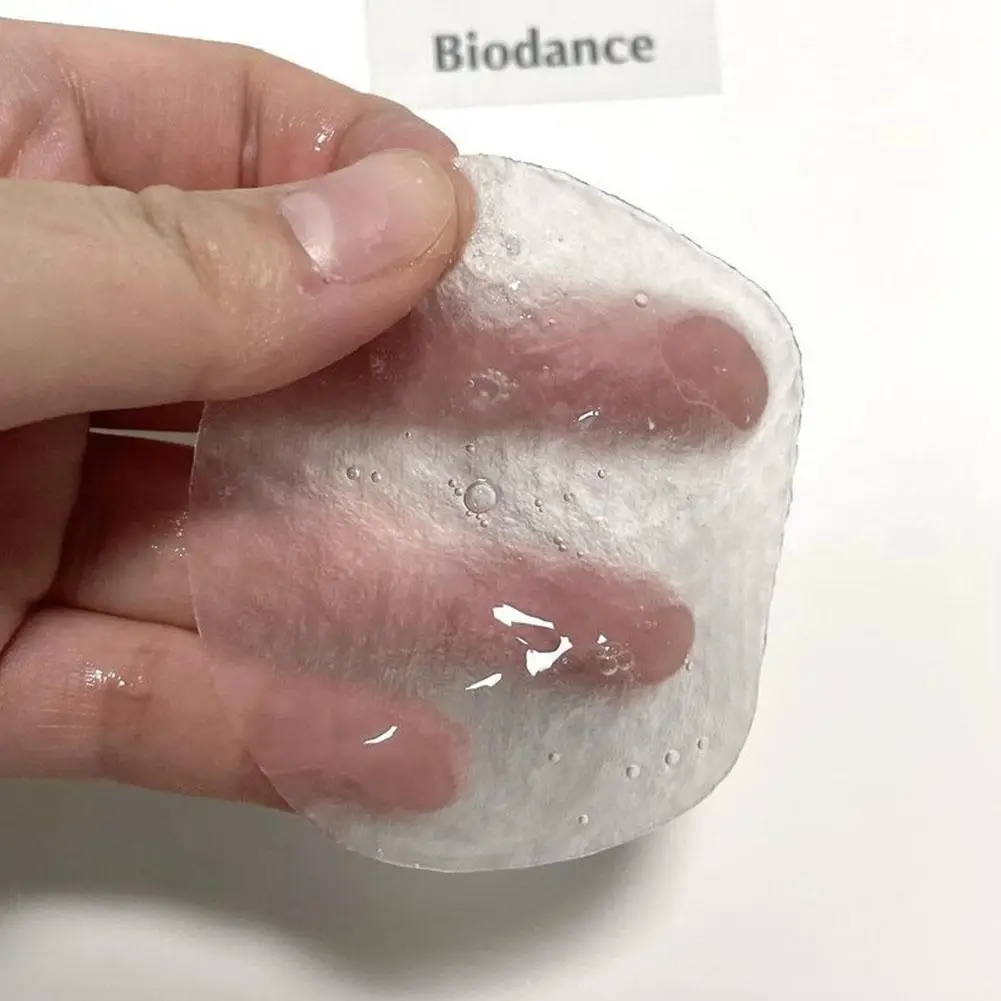 High-end Biodance Collagen Cotton Tablets 60PCS Elastic Firming Pore Moisturizing Calming Low Stab Nourishing Skin Care