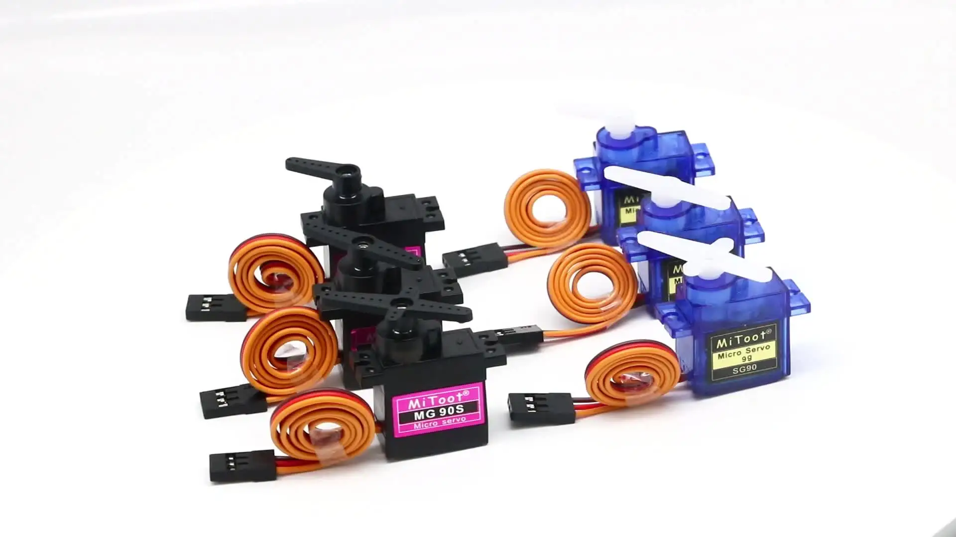 HAWK'S WORK Micro Servo 9g, Metaal Geared Motor Kit voor