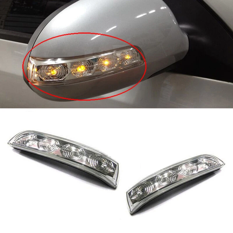 

Car 4 Legs LED Side Turn Signal Rearview Mirror Light For Hyundai IX30 Flasher 2009-2010 OE 876132L600 876142L600