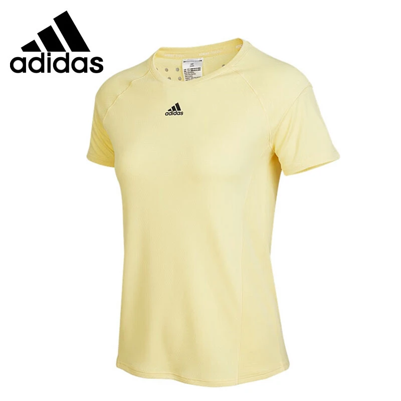 Adidas Camiseta de manga corta mujer, ropa deportiva, HEAT.RDY, Original| | - AliExpress